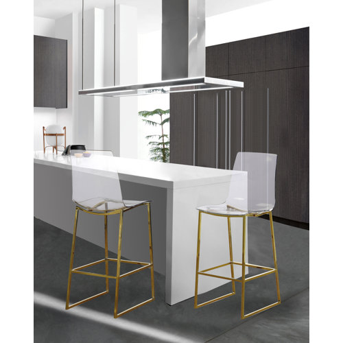 Mercer41 Cayden 27.5'' Stool & Reviews Wayfair